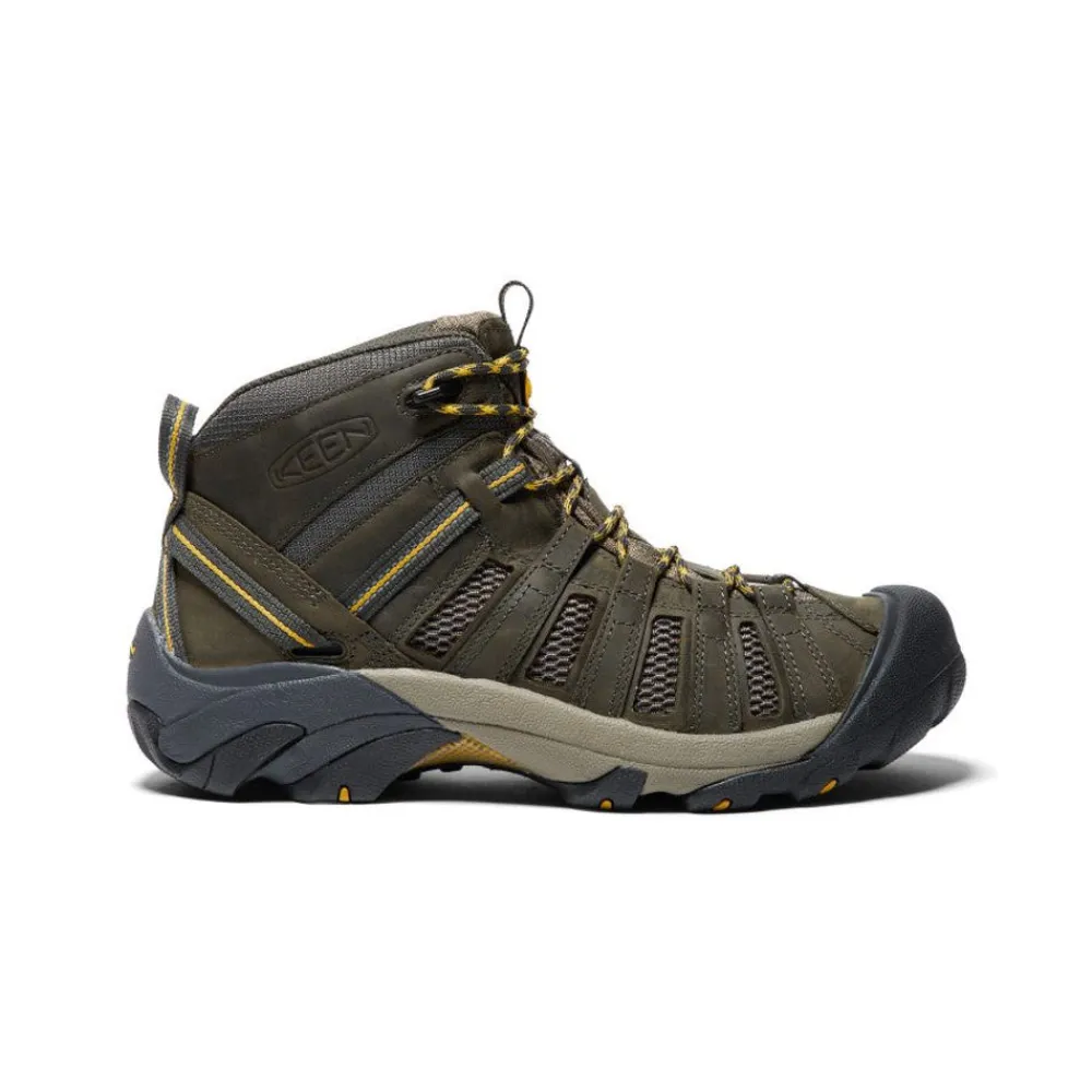 Best Men'S Voyageur Mid | Raven/Tawny Olive Men Boots