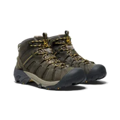 Best Men'S Voyageur Mid | Raven/Tawny Olive Men Boots