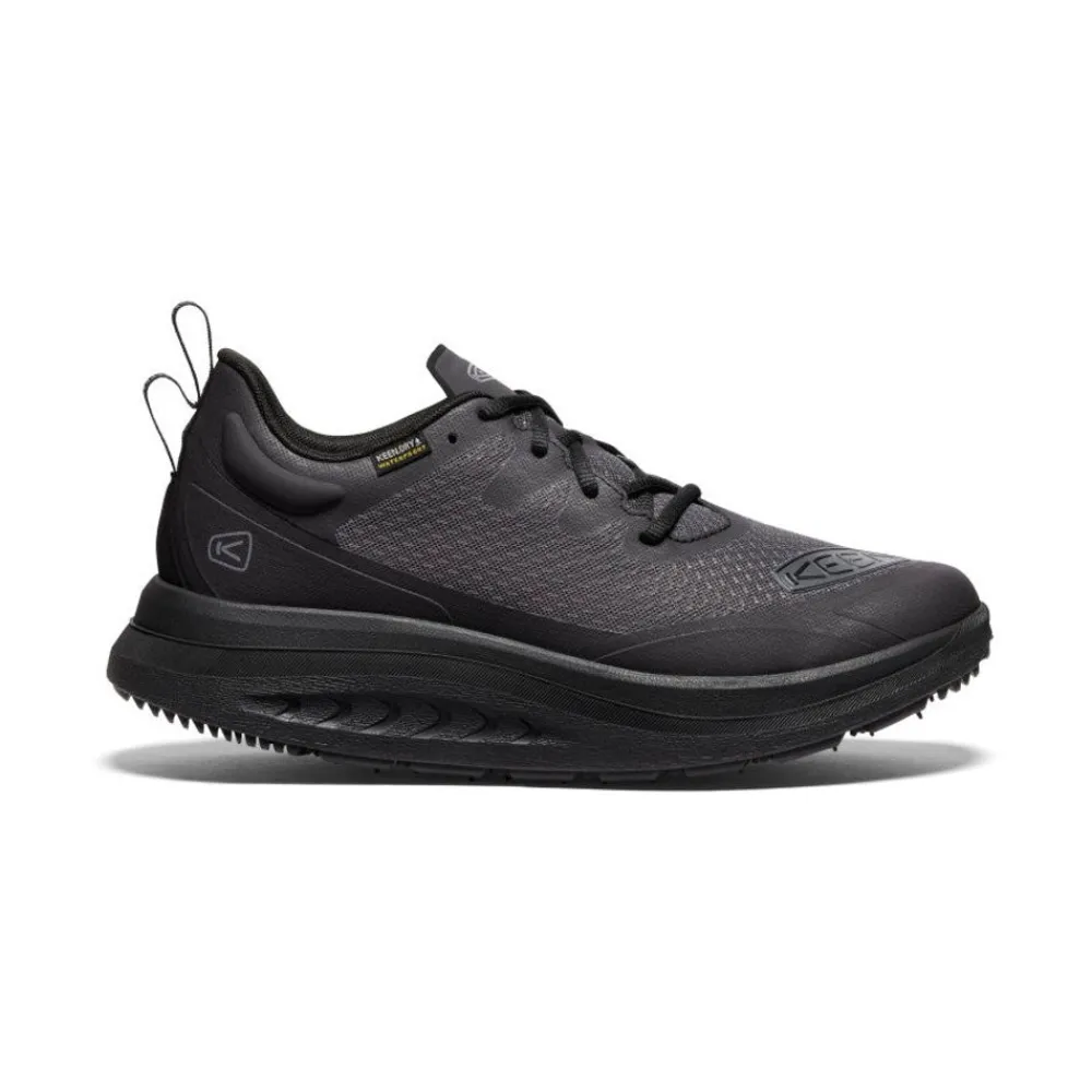 Discount Men'S Wk400 Waterproof Walking Shoe | Black/Black Men Shoes
