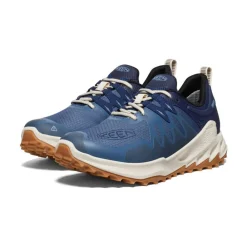 Outlet Men'S Zionic Waterproof Hiking Shoe | Vintage Indigo/Faded Denim Men Shoes