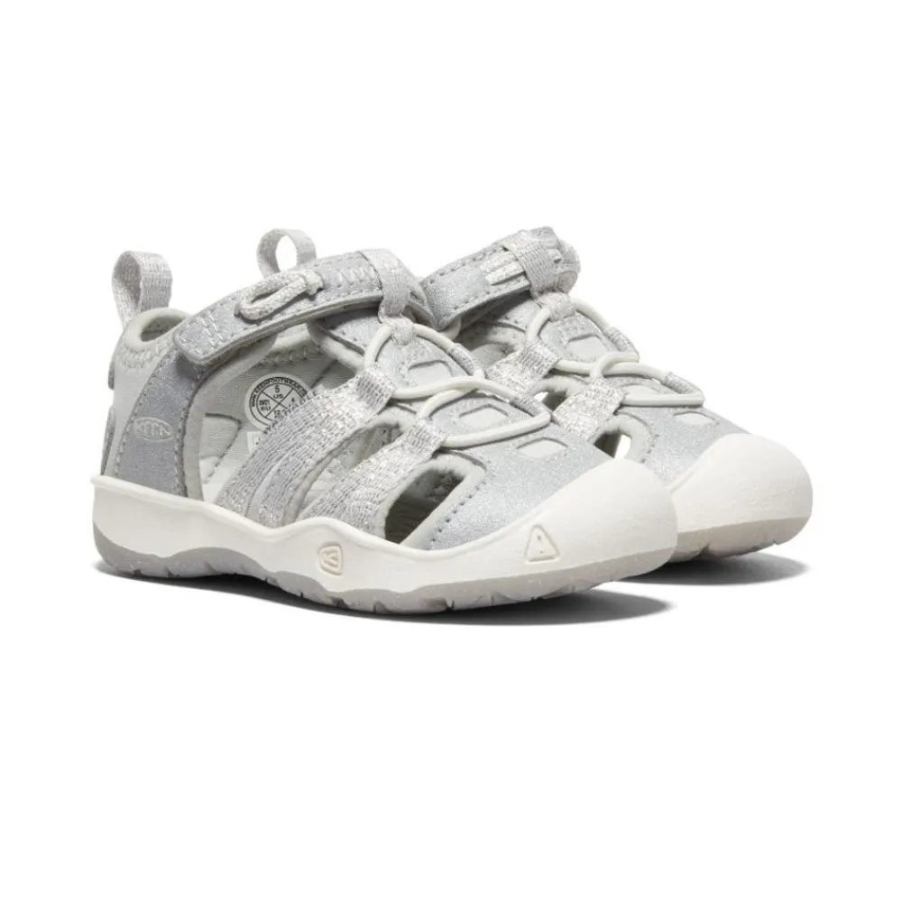 Hot Toddlers' Moxie Sandal | Silver Kids Sandals