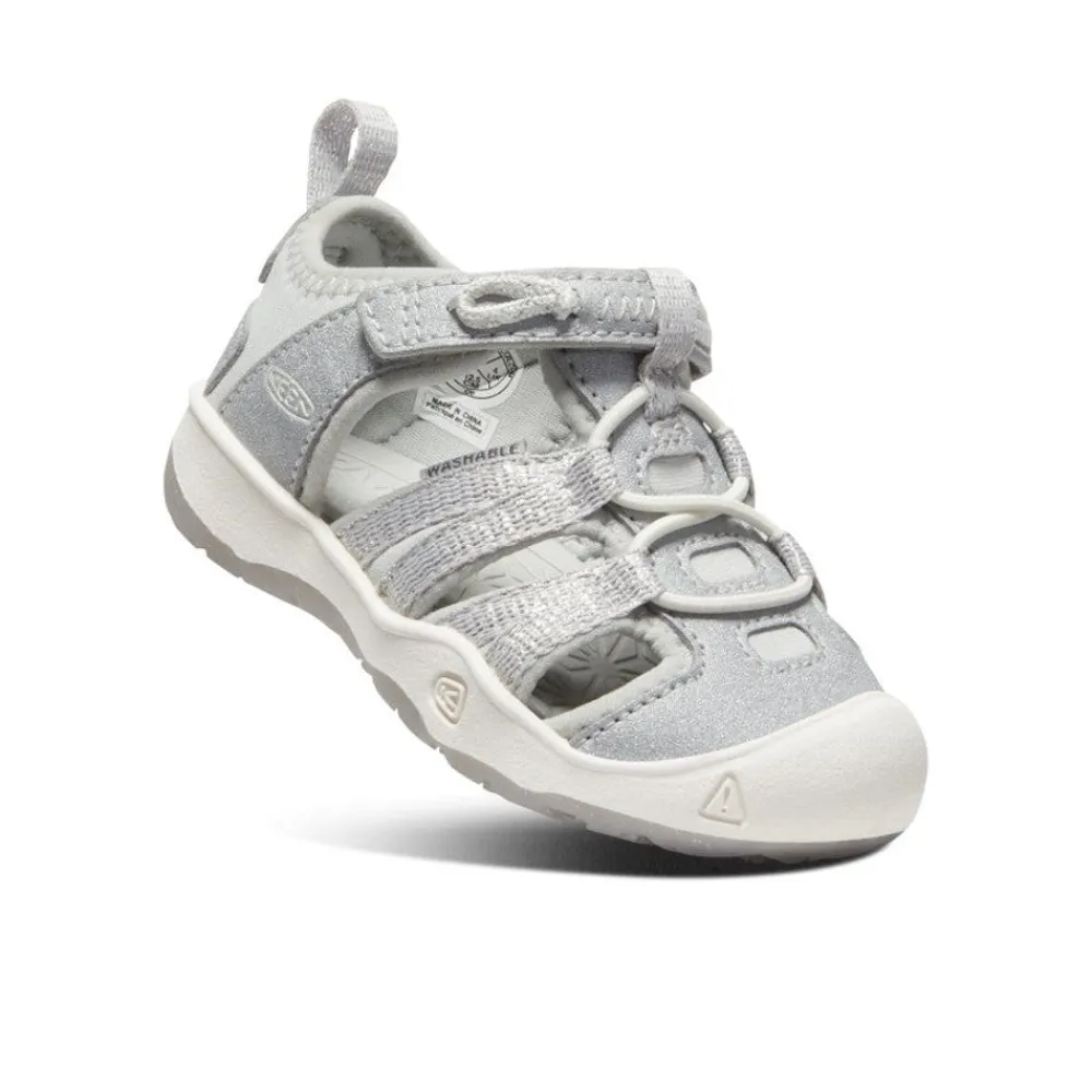 Hot Toddlers' Moxie Sandal | Silver Kids Sandals