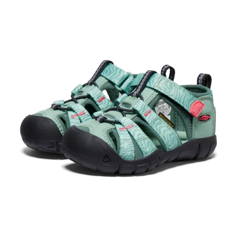 Clearance Toddlers' Seacamp Ii Cnx | Granite Green/Cayenne Kids Sandals