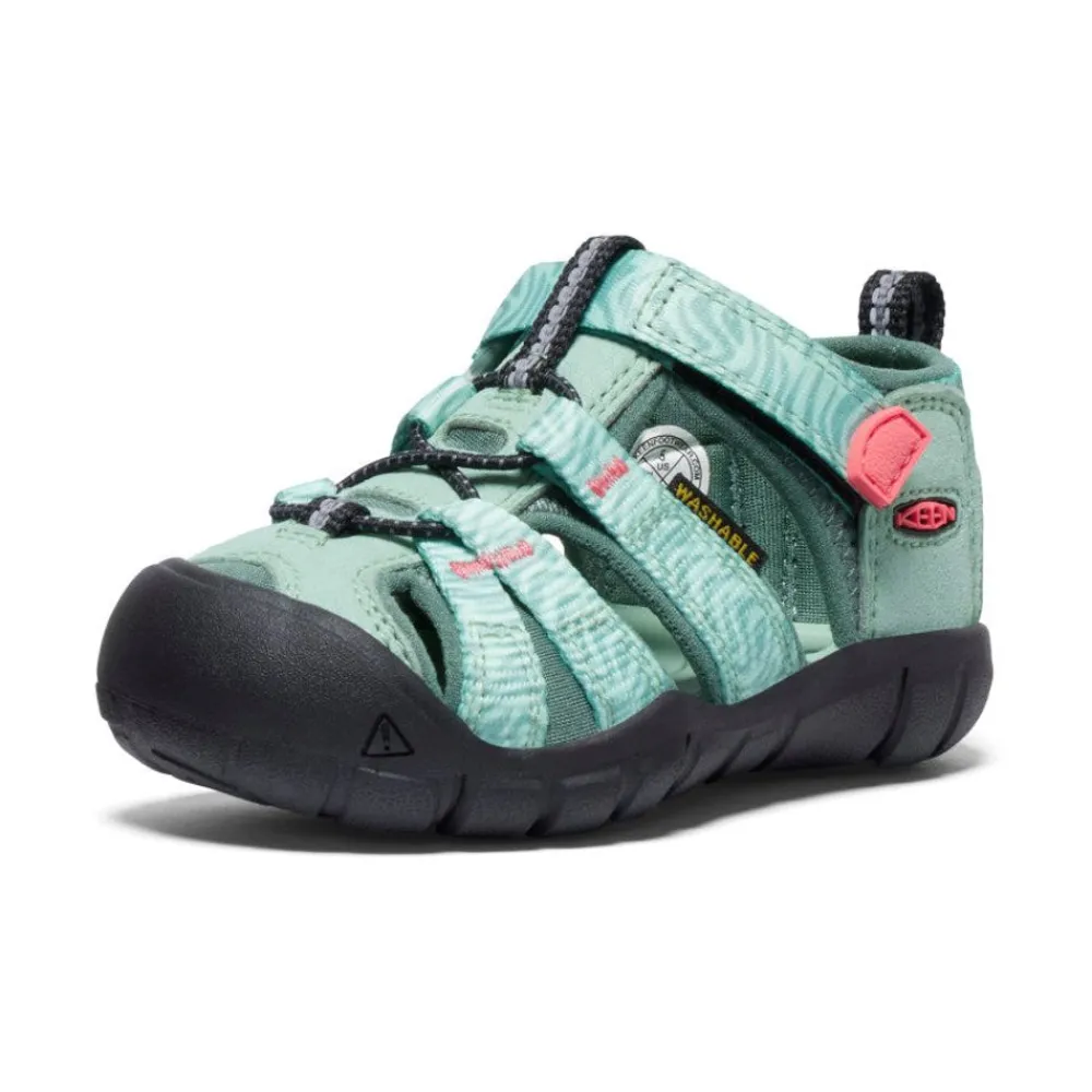 Clearance Toddlers' Seacamp Ii Cnx | Granite Green/Cayenne Kids Sandals
