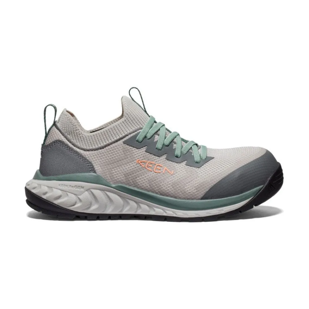Clearance Women'S Arvada Shift Work Sneaker (Carbon-Fiber Toe) | Steel Grey/Granite Green Women Work Boots & Shoes