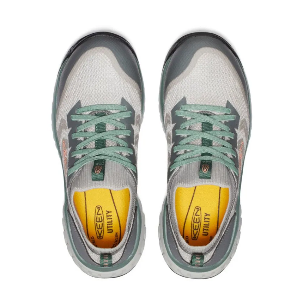 Clearance Women'S Arvada Shift Work Sneaker (Carbon-Fiber Toe) | Steel Grey/Granite Green Women Work Boots & Shoes