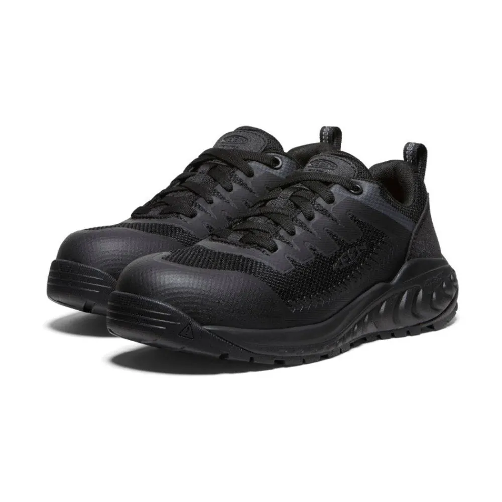 New Women'S Arvada Work Sneaker (Carbon-Fiber Toe) | Black/Black Women Work Boots & Shoes