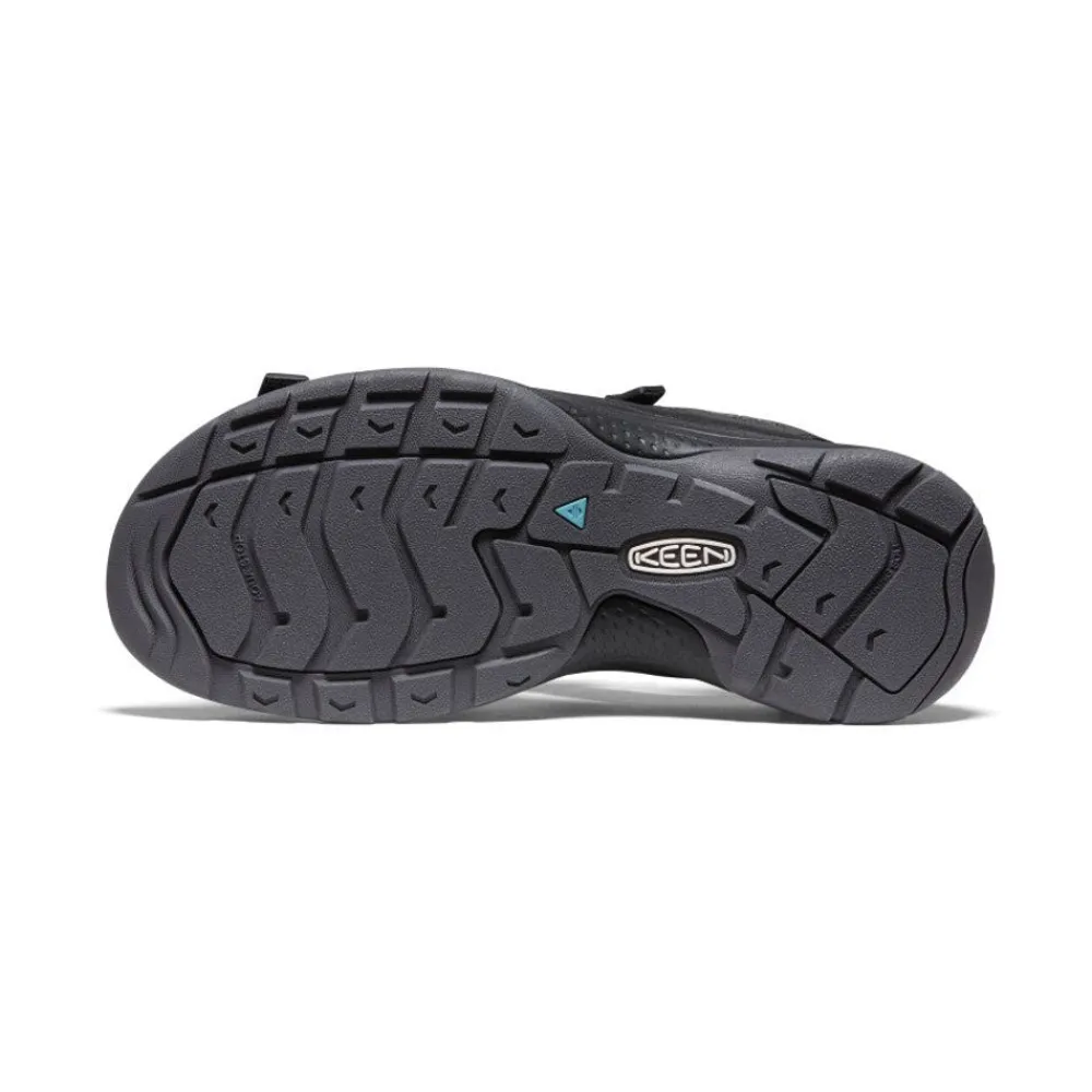 Outlet Women'S Astoria West Open-Toe | Black/Black Women Sandals