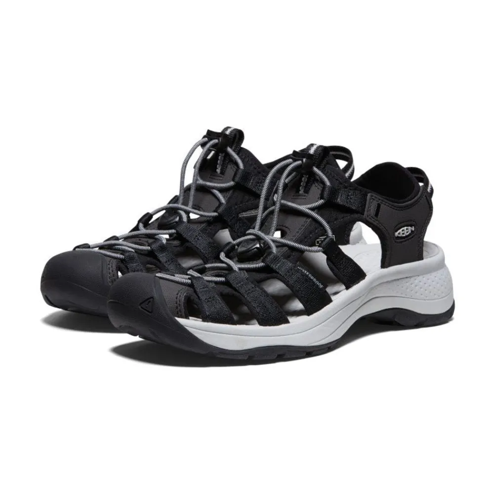 Online Women'S Astoria West Sandal | Black/Grey Women Sandals