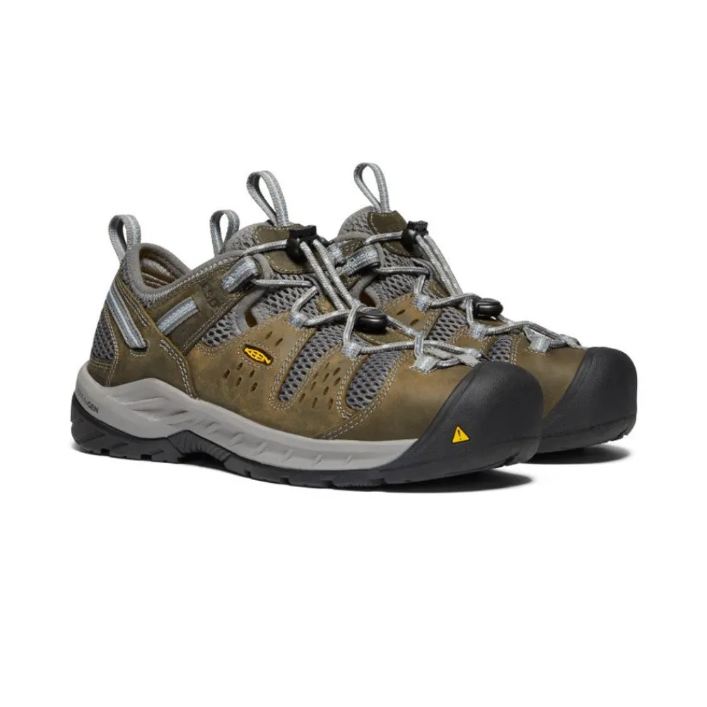 Sale Women'S Atlanta Cool Ii Esd (Steel Toe) | Gargoyle/Blue Fog Women Work Boots & Shoes