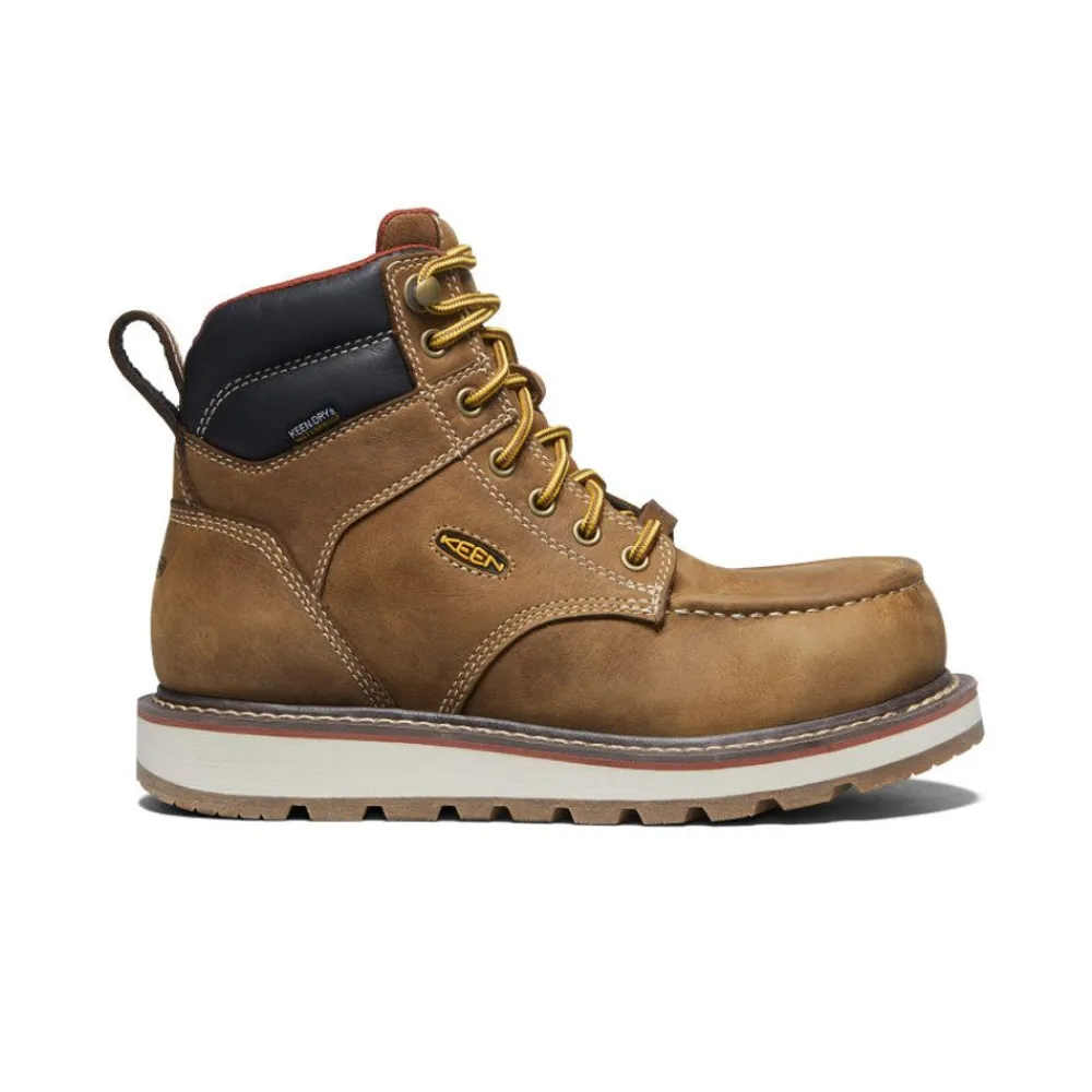 Clearance Women'S Cincinnati 6" Waterproof Boot (Carbon-Fiber Toe) | Belgian/Sandshell Women Work Boots & Shoes