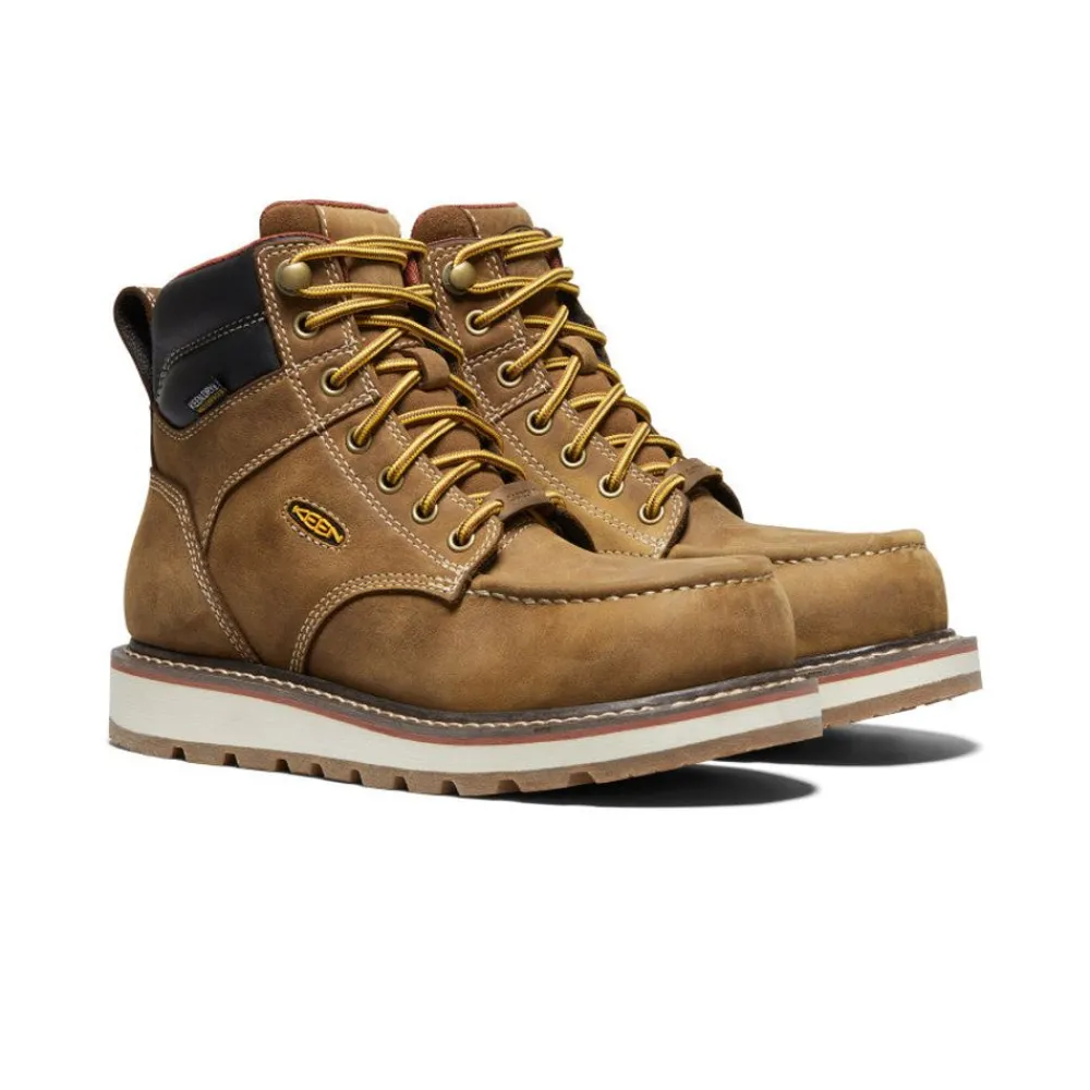 Clearance Women'S Cincinnati 6" Waterproof Boot (Carbon-Fiber Toe) | Belgian/Sandshell Women Work Boots & Shoes