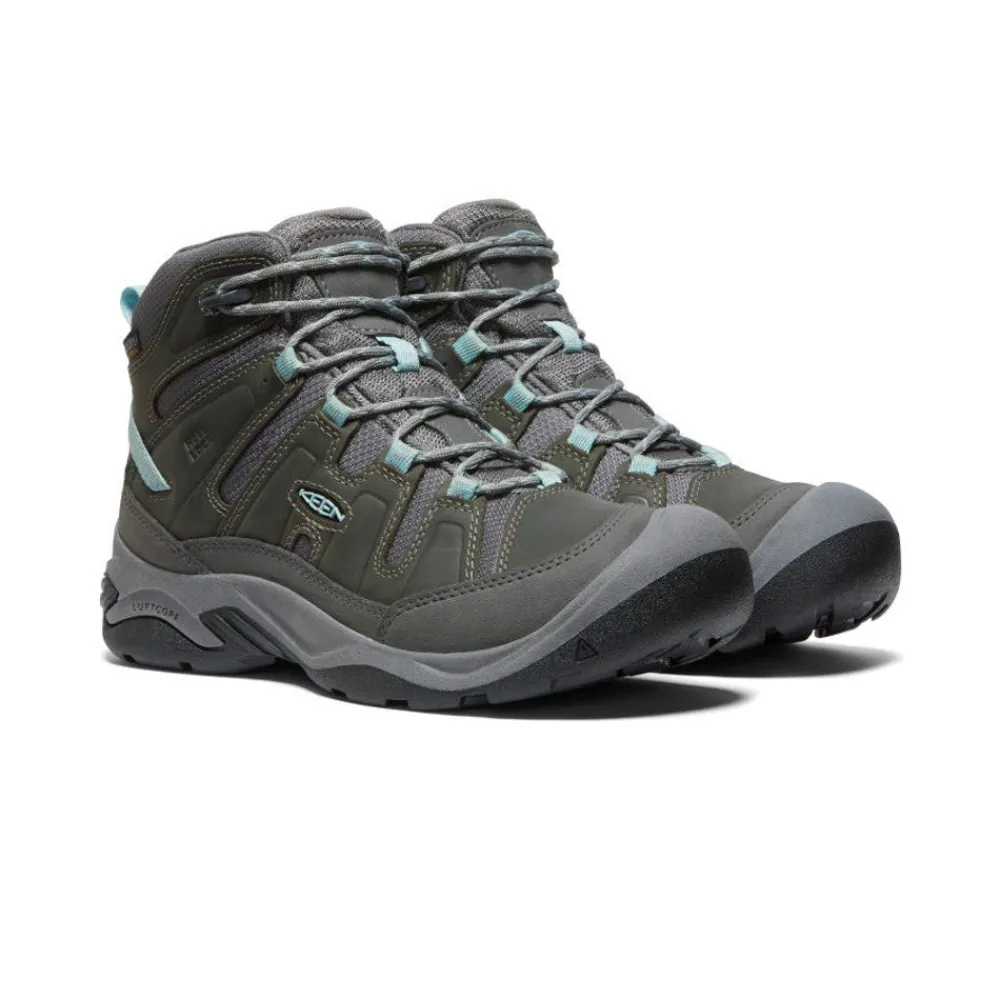 Sale Women'S Circadia Waterproof Boot | Steel Grey/Cloud Blue Women Boots