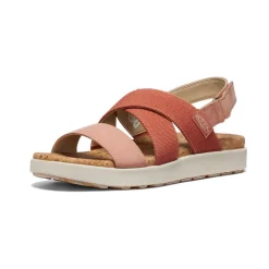 Fashion Women'S Elle Criss Cross Sandal | Baked Clay/Cork Women Sandals
