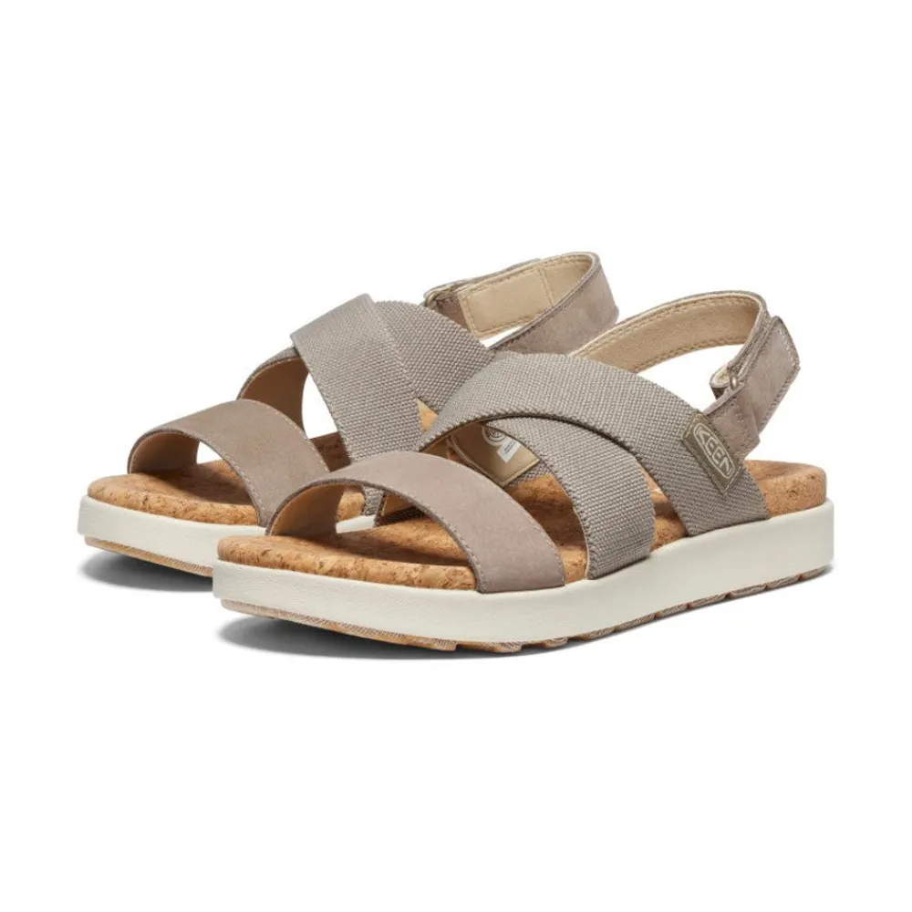Hot Women'S Elle Criss Cross Sandal | Brindle/Birch Women Sandals