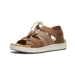 Best Women'S Elle Mixed Strap Sandal | Toasted Coconut/Birch Women Sandals
