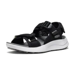 Online Women'S Elle Sport Backstrap Sandal | Black/Steel Grey Women Sandals
