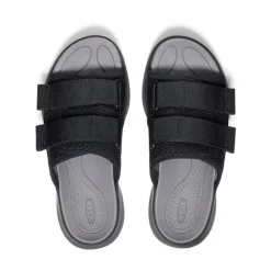 Discount Women'S Elle Sport Slide | Black/Black Women Slip-Ons