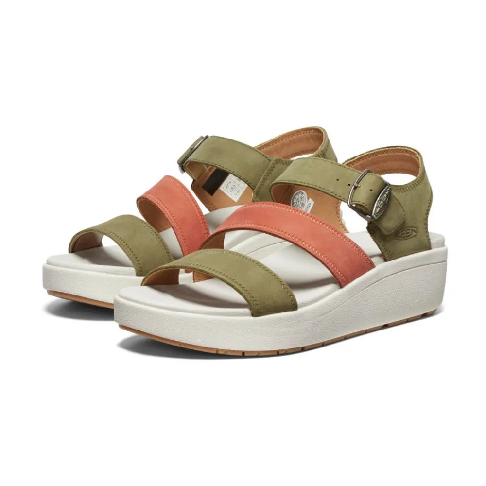 Fashion Women'S Ellecity Backstrap | Martini Olive/Baked Clay Women Sandals