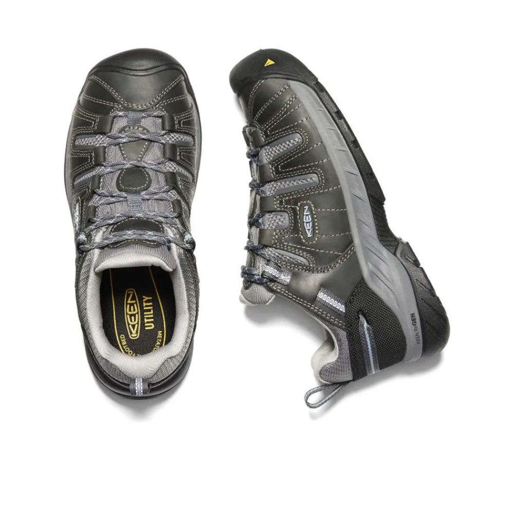 Best Women'S Flint Ii (Soft Toe) | Steel Grey/Paloma Women Work Boots & Shoes