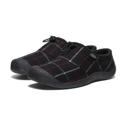 Online Women'S Howser Iii Slide | Black Plaid Women Slip-Ons