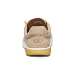 Fashion Women'S Knx Leather Sneaker | Safari/Star White Women Slip-Ons