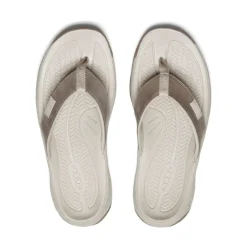Best Women'S Kona Leather Flip-Flop | Brindle/Silver Birch Women Slip-Ons
