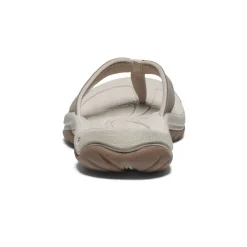 Best Women'S Kona Leather Flip-Flop | Brindle/Silver Birch Women Slip-Ons