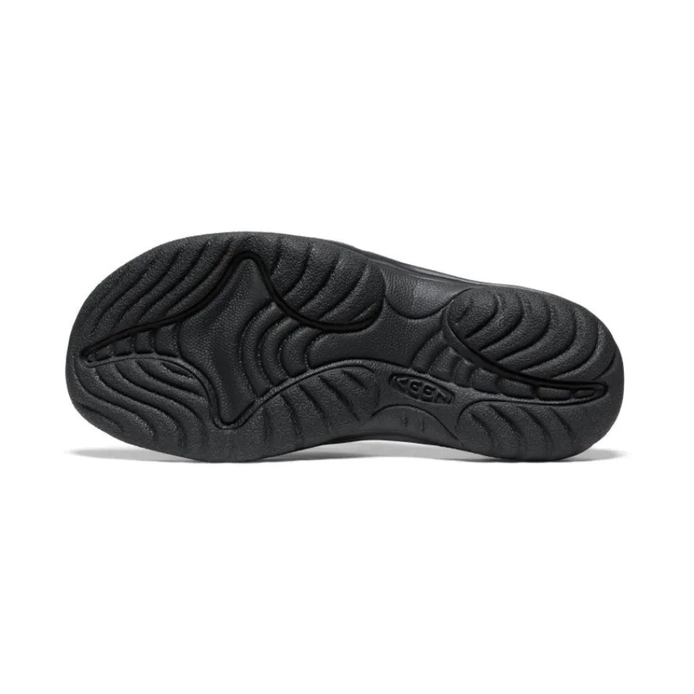 Hot Women'S Kona Leather Flip-Flop | Black/Vapor Women Slip-Ons