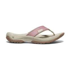 Hot Women'S Kona Leather Flip-Flop | Nostalgia Rose/Plaza Taupe Women Slip-Ons