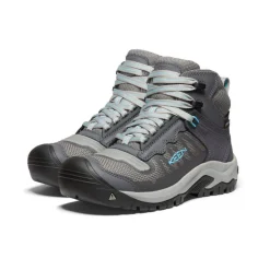 Best Women'S Reno Kbf Waterproof Mid (Soft Toe) | Magnet/Ipanema Women Work Boots & Shoes