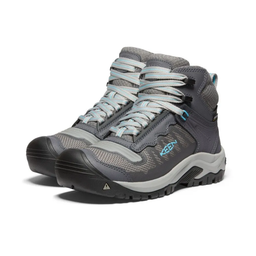 Best Women'S Reno Kbf Waterproof Mid (Soft Toe) | Magnet/Ipanema Women Work Boots & Shoes
