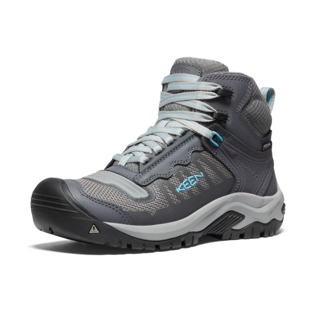 Best Women'S Reno Kbf Waterproof Mid (Soft Toe) | Magnet/Ipanema Women Work Boots & Shoes
