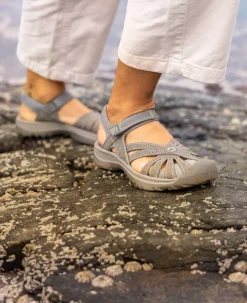 Online Women'S Rose Sandal | Black/Neutral Gray Women Sandals