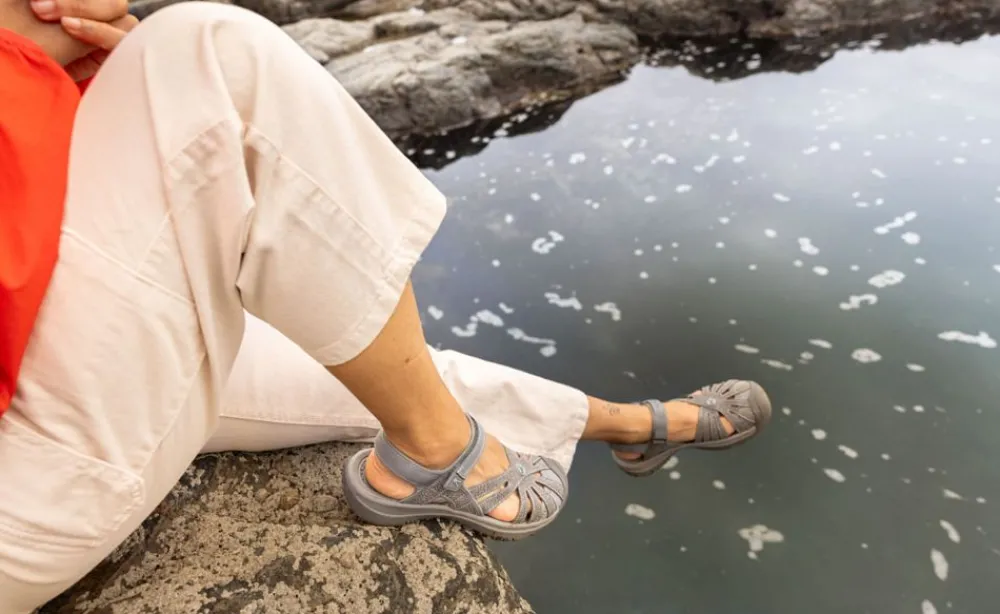Hot Women'S Rose Sandal | Brindle/Shitake Women Sandals