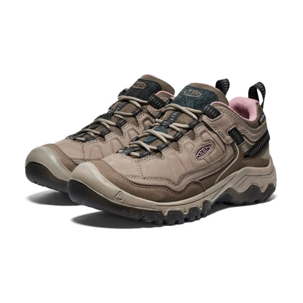 Sale Women'S Targhee Iv Waterproof Hiking Shoe | Brindle/Nostalgia Rose Women Shoes