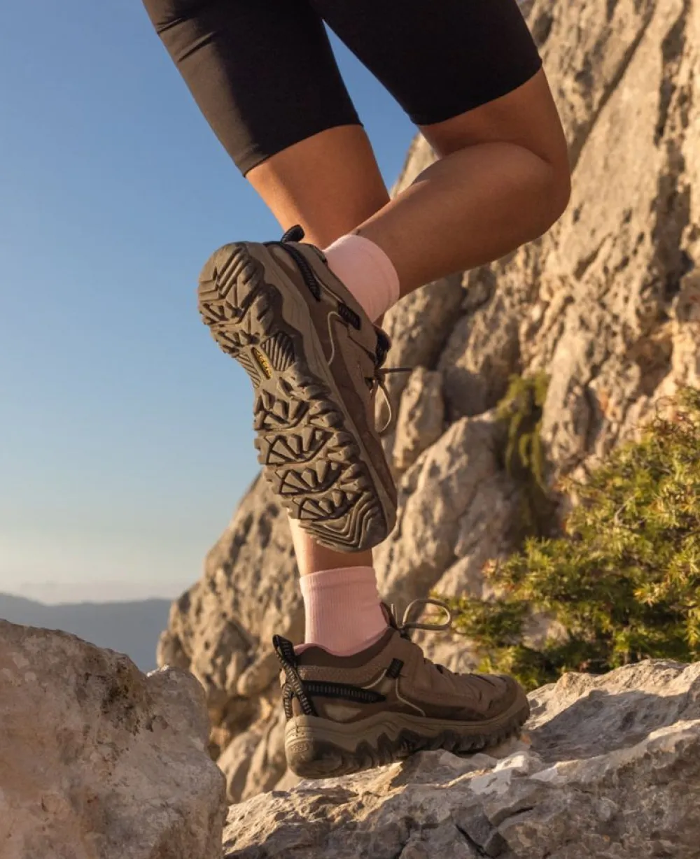 Sale Women'S Targhee Iv Waterproof Hiking Shoe | Brindle/Nostalgia Rose Women Shoes