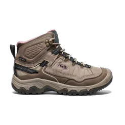 Clearance Women'S Targhee Iv Wide Waterproof Hiking Boot | Brindle/Nostalgia Rose Women Boots
