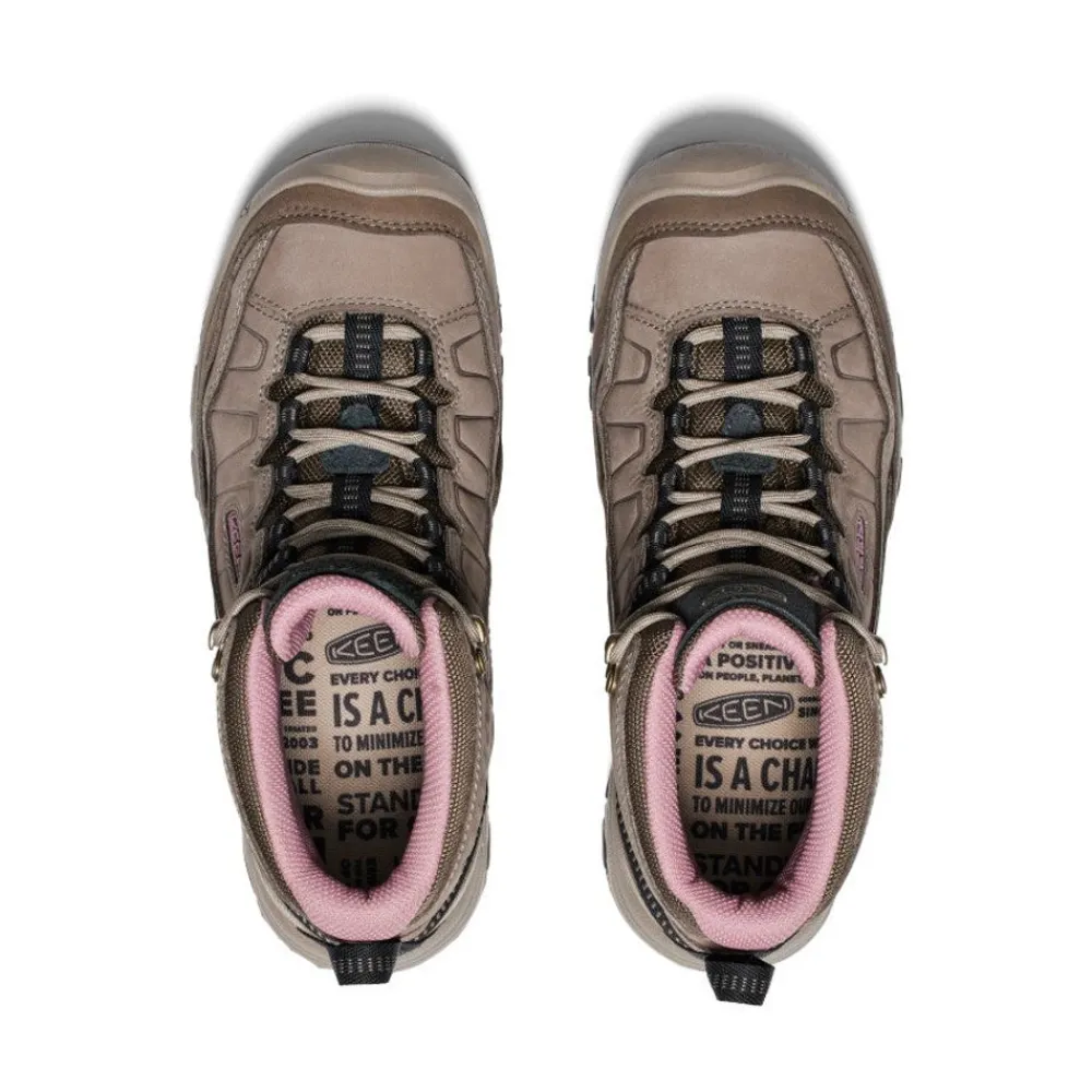 Clearance Women'S Targhee Iv Wide Waterproof Hiking Boot | Brindle/Nostalgia Rose Women Boots