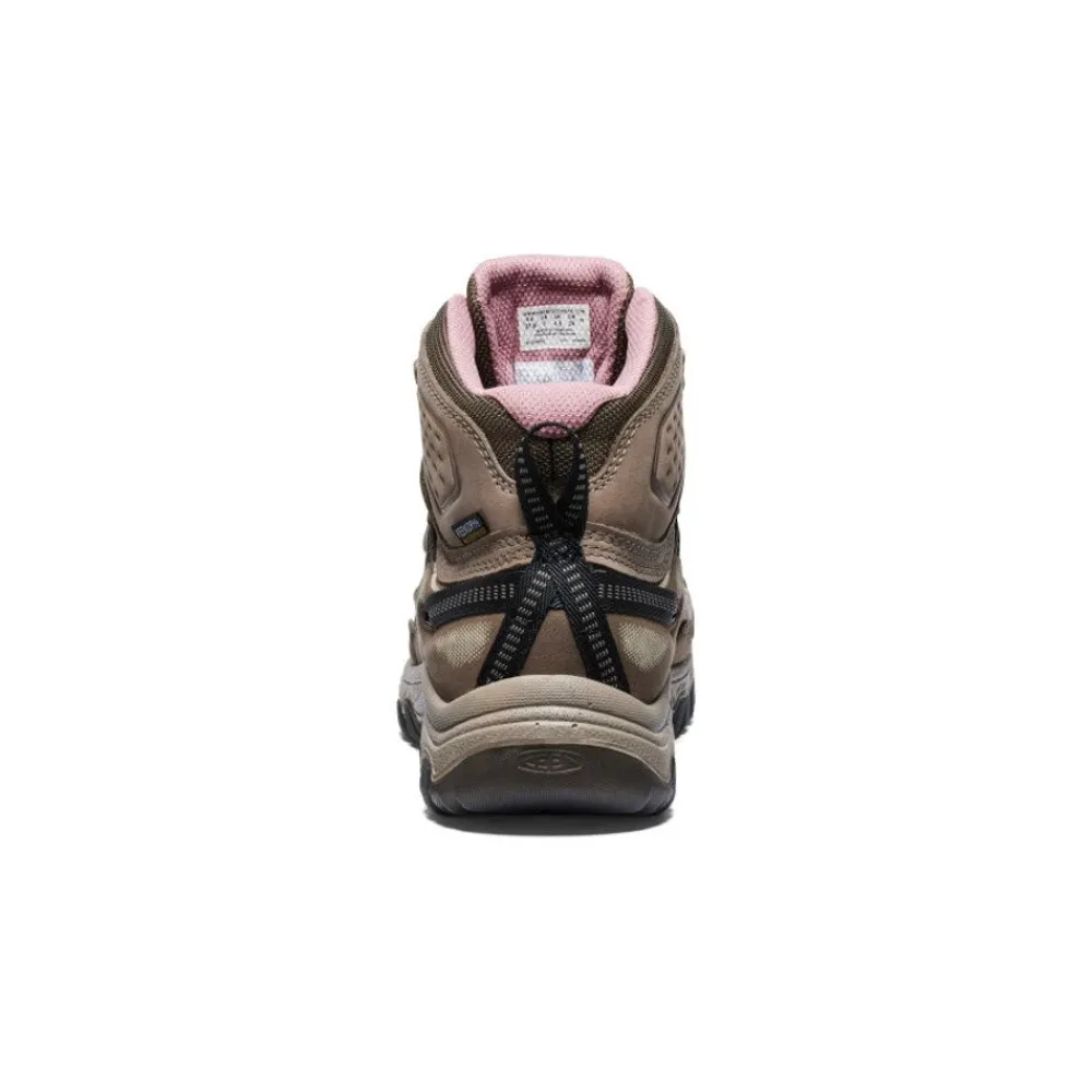 Clearance Women'S Targhee Iv Wide Waterproof Hiking Boot | Brindle/Nostalgia Rose Women Boots