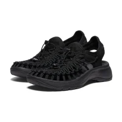 New Women'S Uneek Astoria | Black/Black Women Sandals