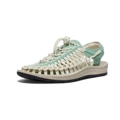 Clearance Women'S Uneek Canvas | Granite Green/Birch Women Sandals