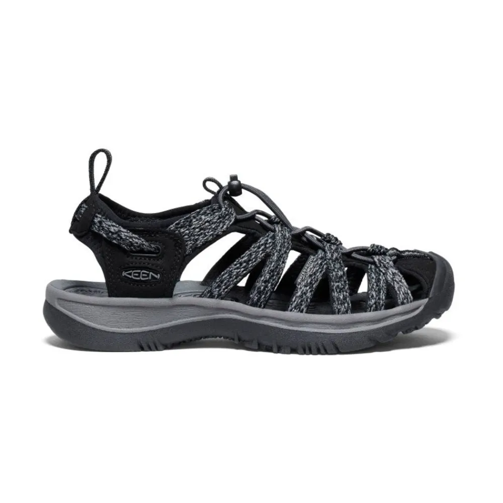 New Women'S Whisper | Black/Steel Grey Women Sandals