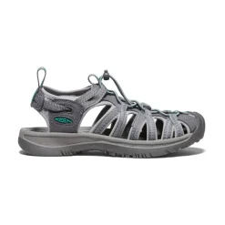 Discount Women'S Whisper | Medium Grey/Peacock Green Women Sandals