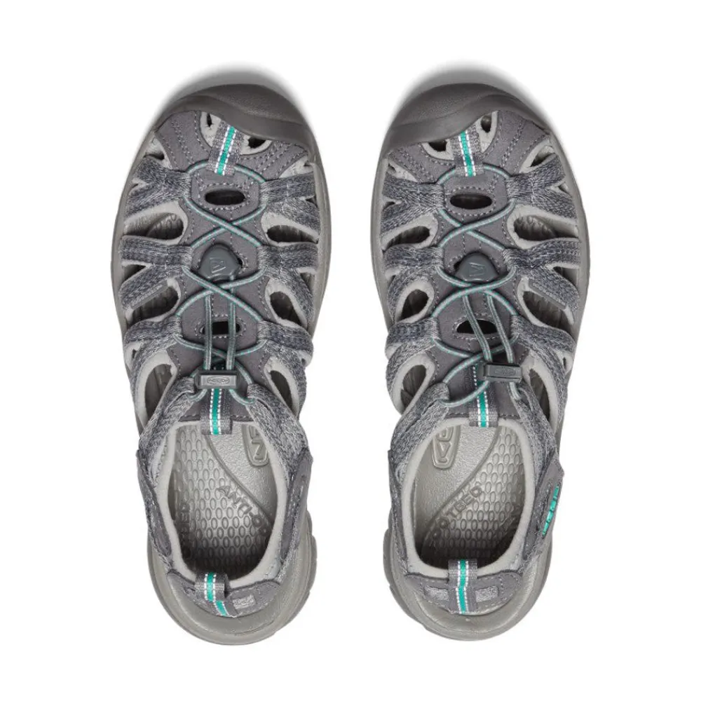 Discount Women'S Whisper | Medium Grey/Peacock Green Women Sandals