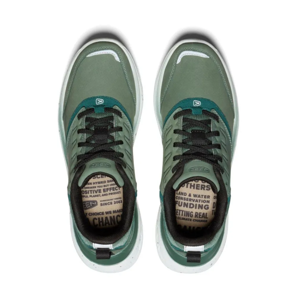 Hot Women'S Wk400 Leather Walking Shoe | Dark Forest/Sea Moss Women Shoes