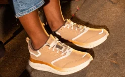 Hot Women'S Wk400 Leather Walking Shoe | Safari/Birch Women Shoes