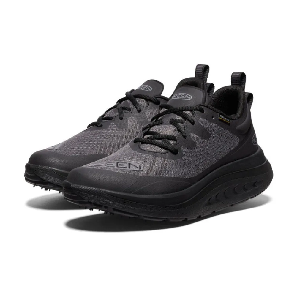 Sale Women'S Wk400 Waterproof Walking Shoe | Triple Black Women Shoes