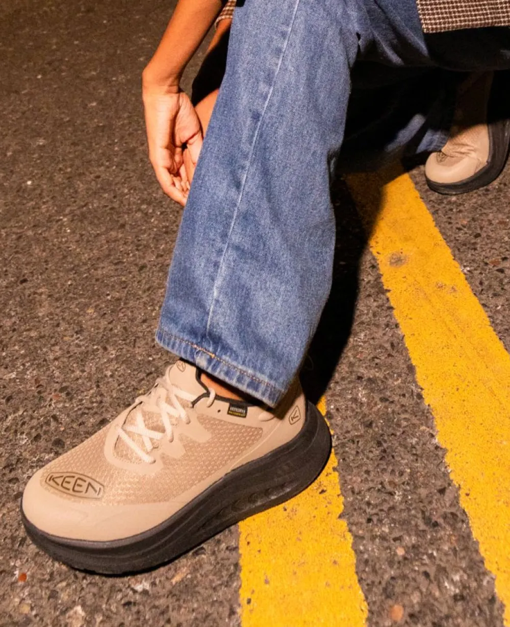 Sale Women'S Wk400 Waterproof Walking Shoe | Triple Black Women Shoes